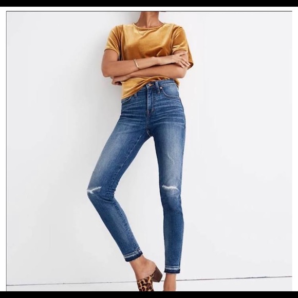 Madewell 9" Mid-Rise Skinny Jeans - Picture 15 of 15
